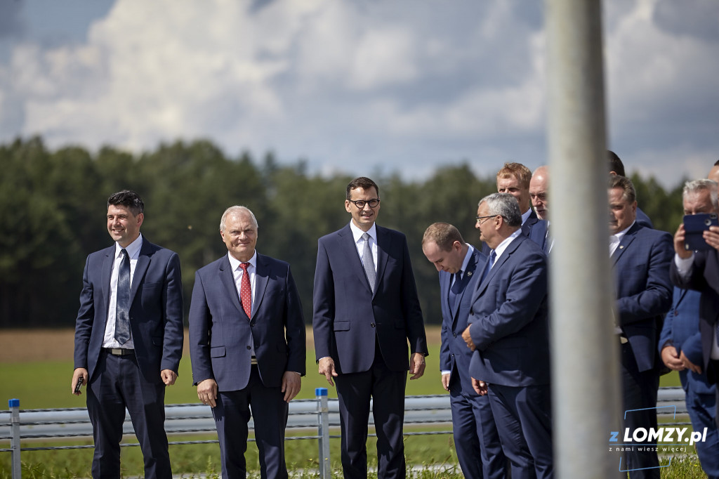 Via Baltica: Odcinek Kolno - Stawiski otworzył Premier Mateusz Morawiecki [VIDEO i FOTO]