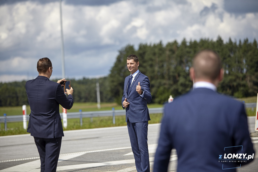 Via Baltica: Odcinek Kolno - Stawiski otworzył Premier Mateusz Morawiecki [VIDEO i FOTO]
