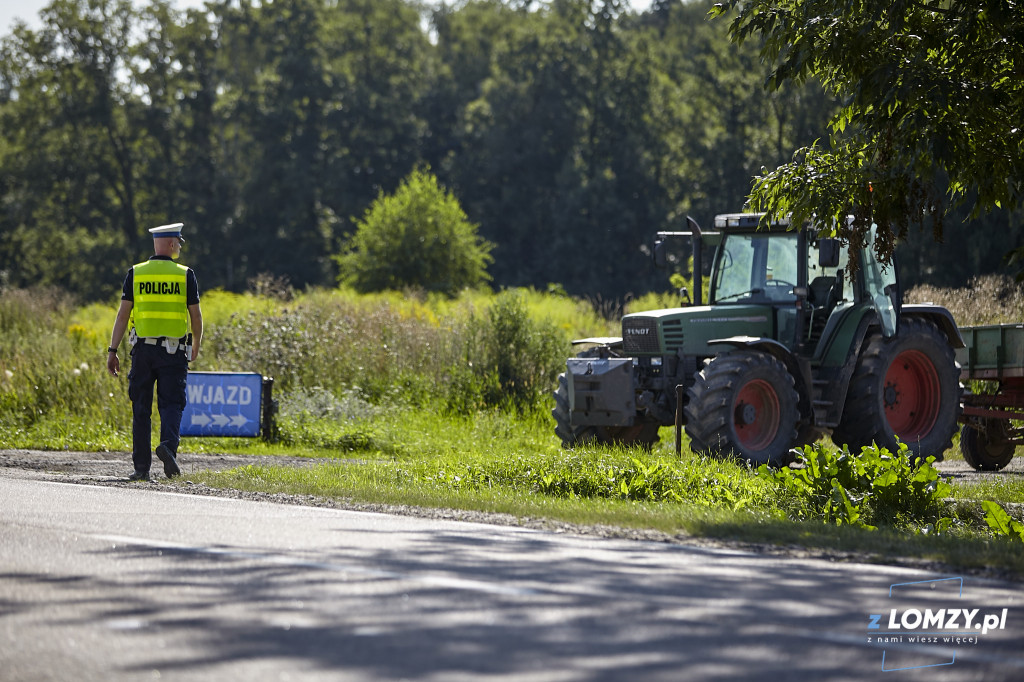 Wypadek z motocyklistą [FOTO]