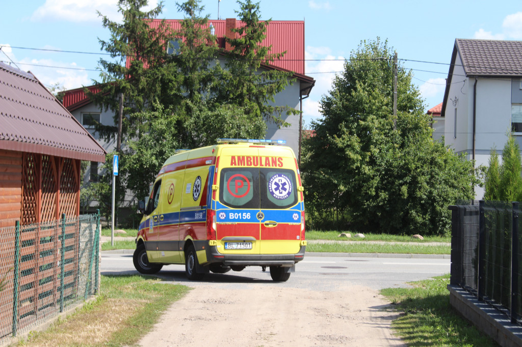 Zderzenie dwóch pojazdów na Browarnej [FOTO]