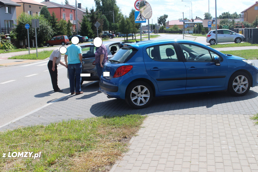Zderzenie dwóch pojazdów na Browarnej [FOTO]