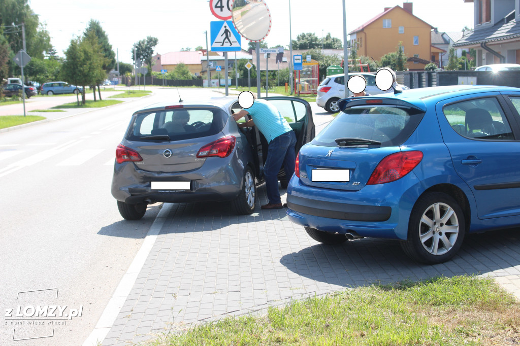 Zderzenie dwóch pojazdów na Browarnej [FOTO]