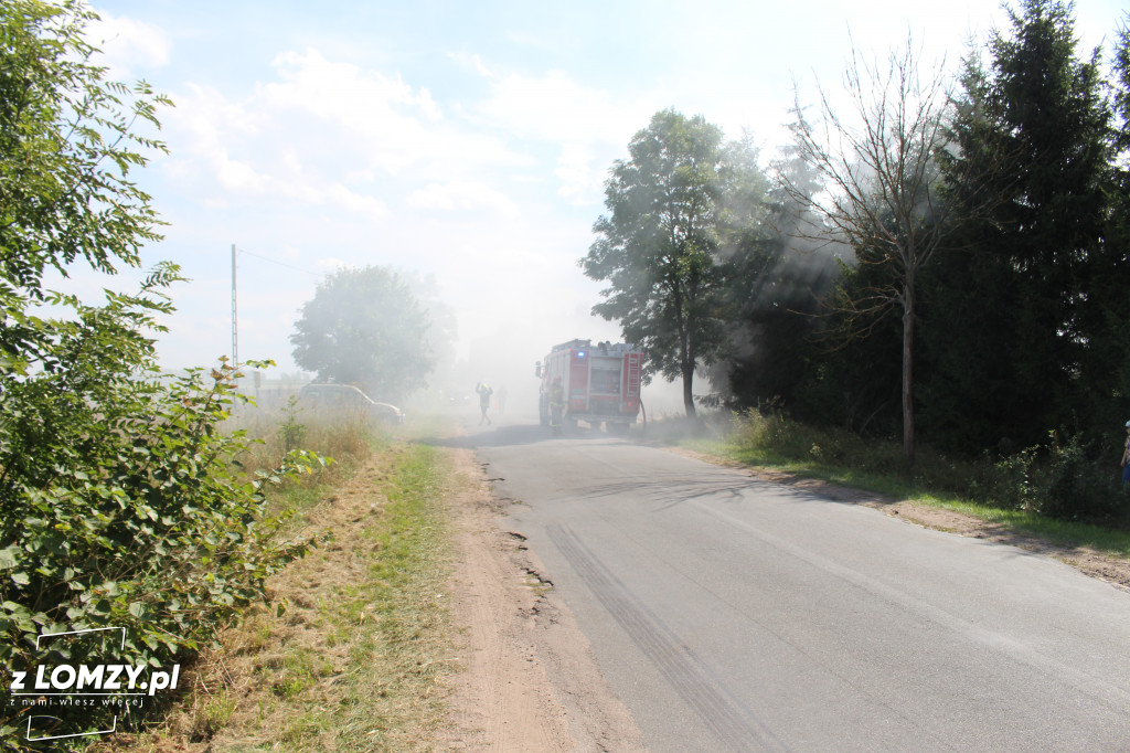 Pożar w Nowogrodzie [FOTO]