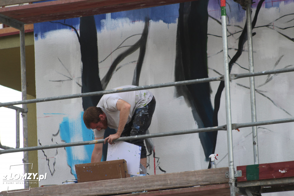 Nowy mural już blisko! Zobacz postępy prac [FOTO]