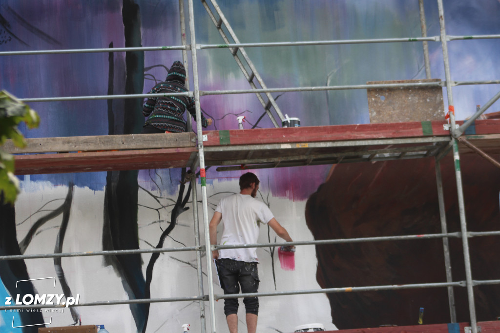 Nowy mural już blisko! Zobacz postępy prac [FOTO]