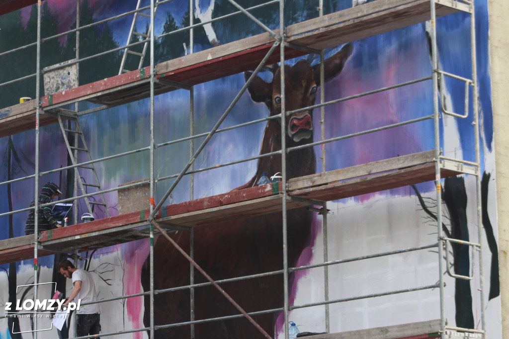 Nowy mural już blisko! Zobacz postępy prac [FOTO]