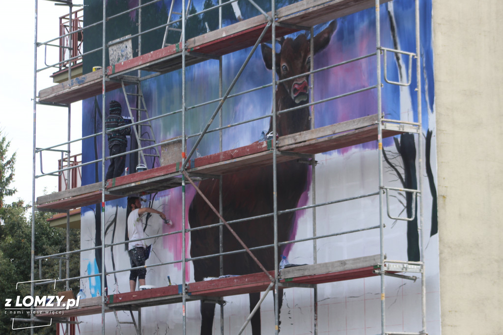 Nowy mural już blisko! Zobacz postępy prac [FOTO]