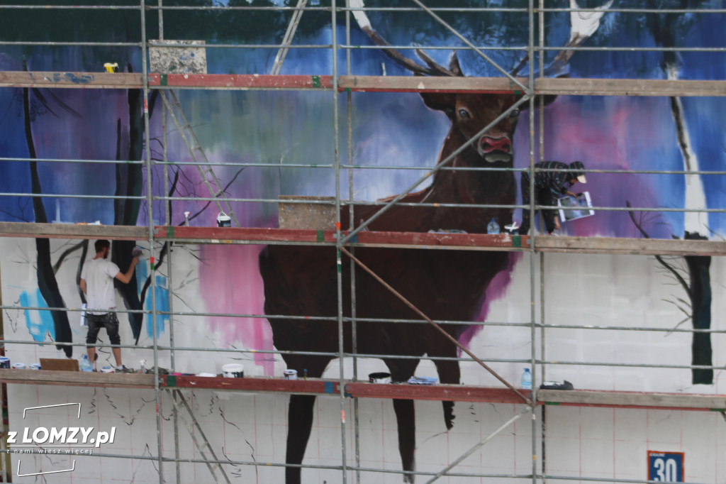 Nowy mural już blisko! Zobacz postępy prac [FOTO]