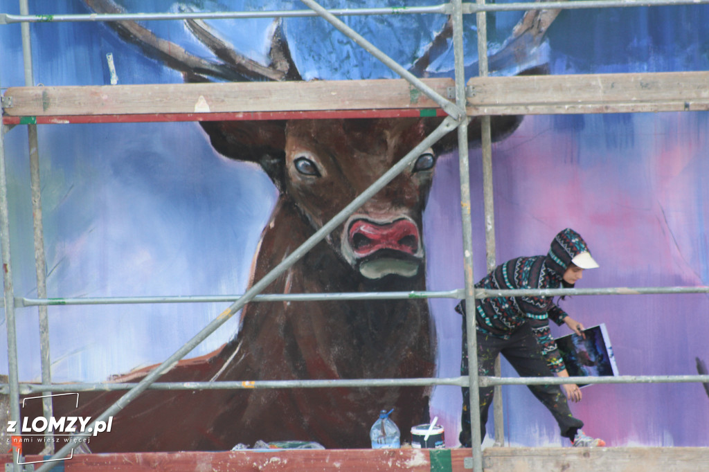 Nowy mural już blisko! Zobacz postępy prac [FOTO]