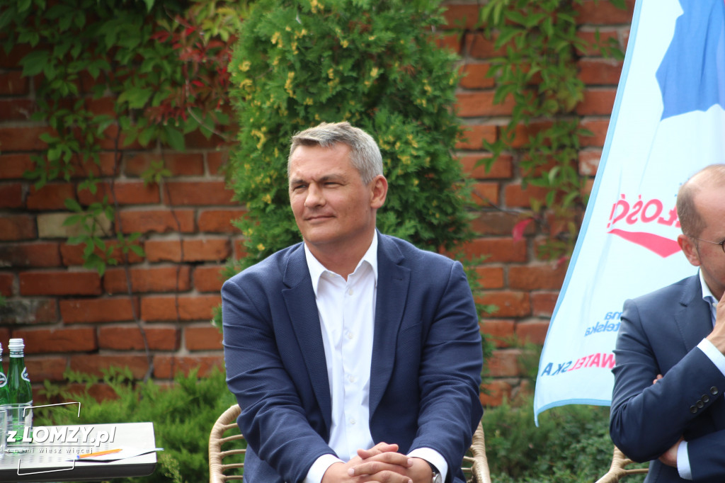 Wizyta polityków Koalicji Obywatelskiej w Łomży [FOTO]