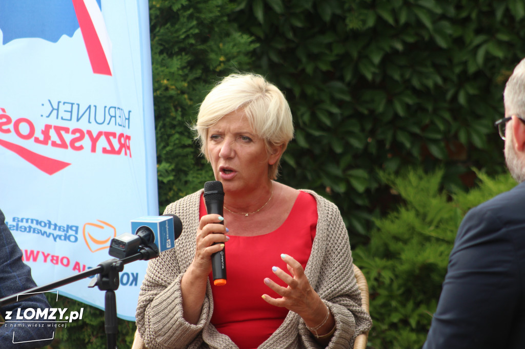 Wizyta polityków Koalicji Obywatelskiej w Łomży [FOTO]
