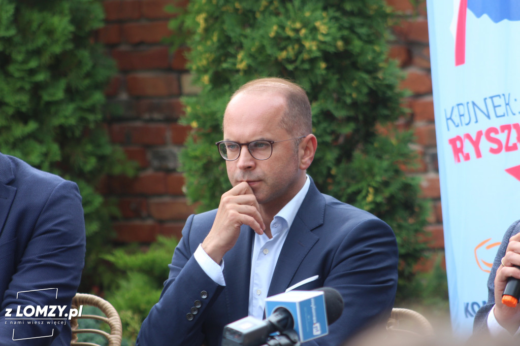 Wizyta polityków Koalicji Obywatelskiej w Łomży [FOTO]