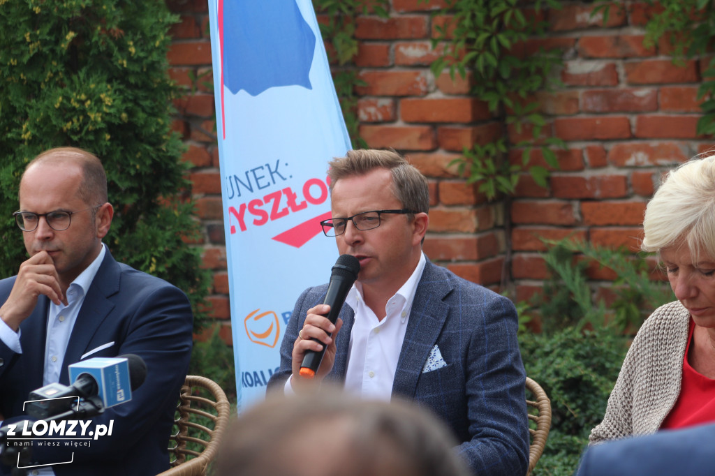 Wizyta polityków Koalicji Obywatelskiej w Łomży [FOTO]