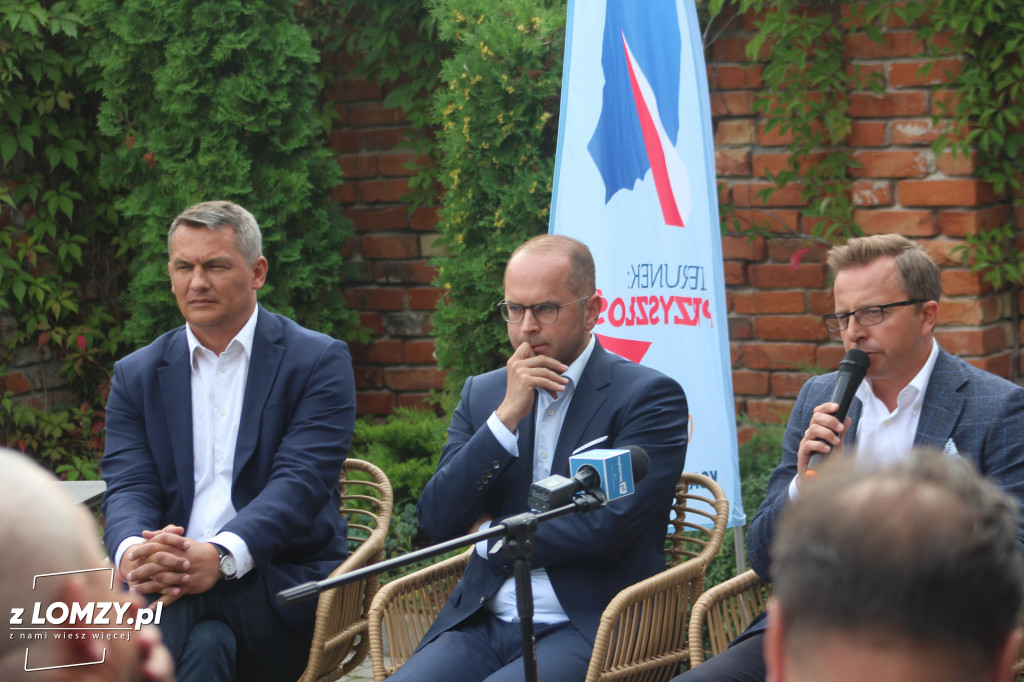 Wizyta polityków Koalicji Obywatelskiej w Łomży [FOTO]