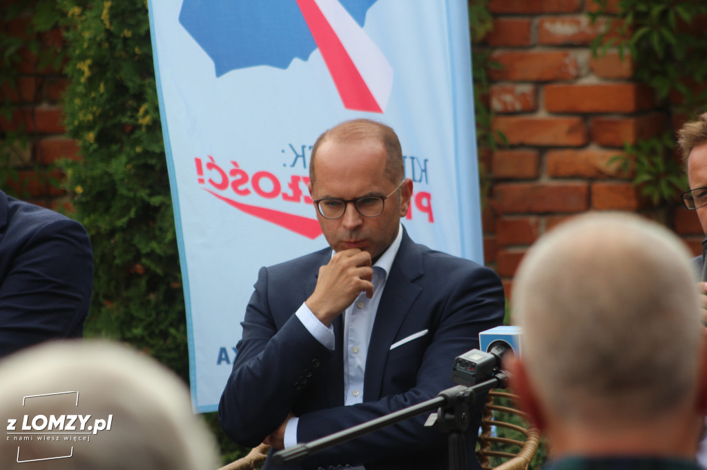 Wizyta polityków Koalicji Obywatelskiej w Łomży [FOTO]