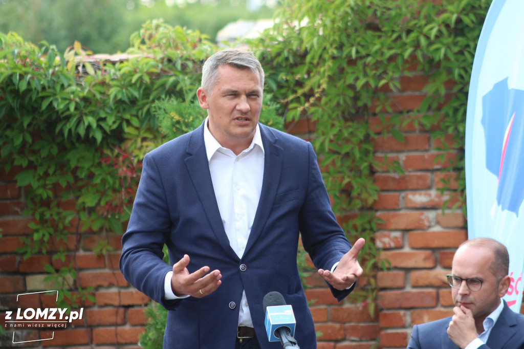 Wizyta polityków Koalicji Obywatelskiej w Łomży [FOTO]