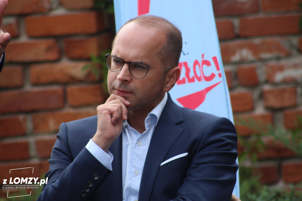 Wizyta polityków Koalicji Obywatelskiej w Łomży [FOTO]