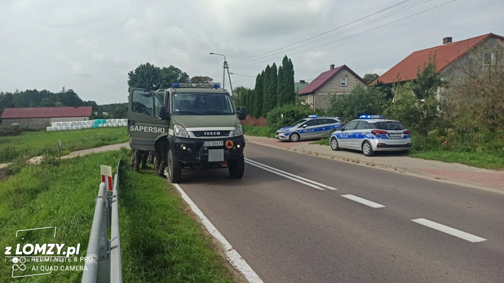 Niewybuch w Janczewie! Trwa ewakuacja [FOTO]