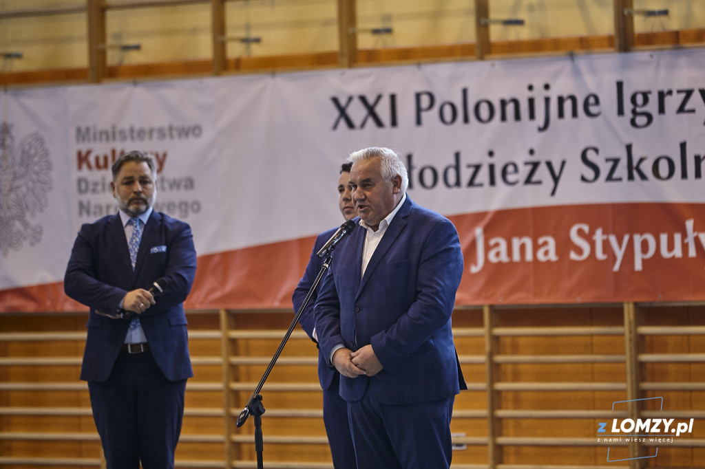 Otwarcie XXI Igrzysk Polonijnych Młodzieży Szkolnej w Łomży [FOTO]