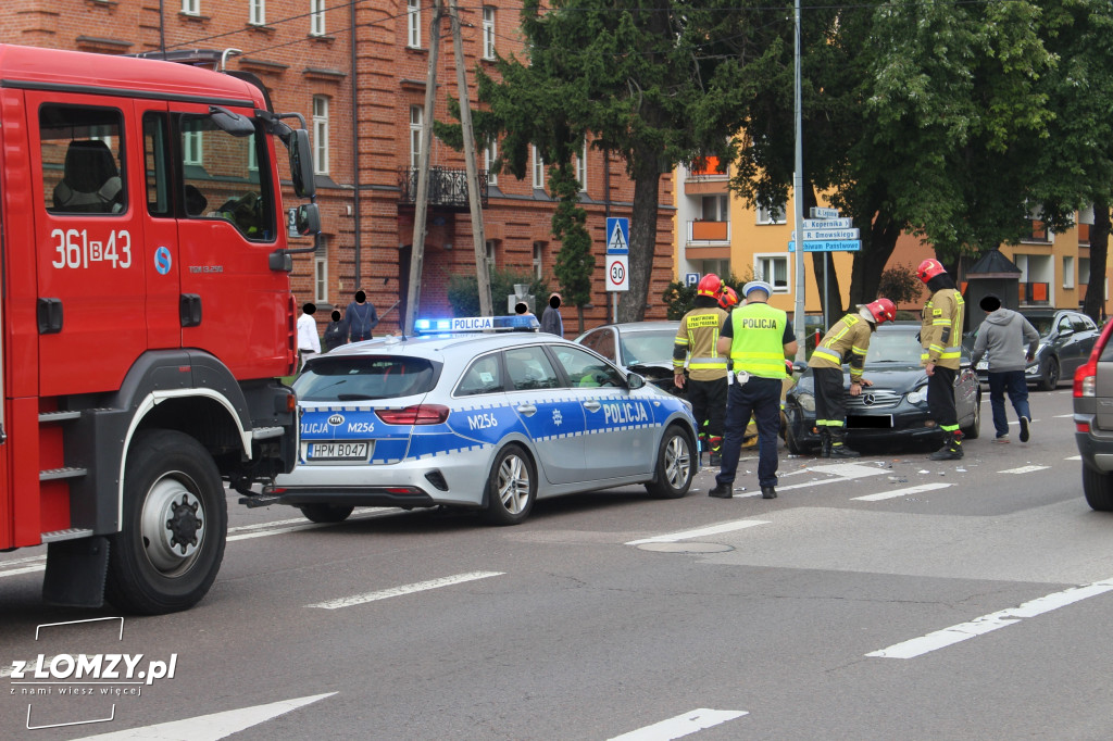 Zderzenie na Alei Legionów [FOTO]