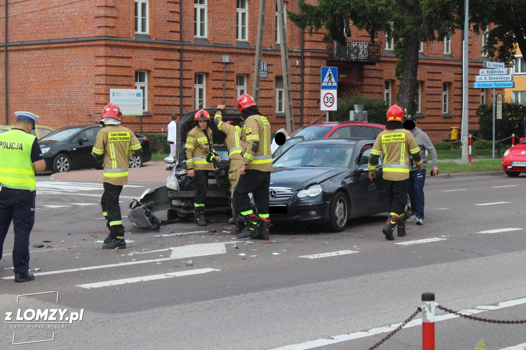 Zderzenie na Alei Legionów [FOTO]