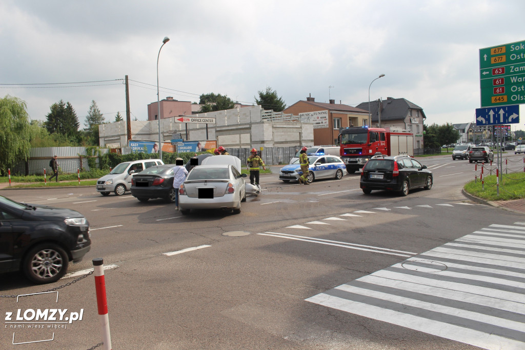 Zderzenie na Alei Legionów [FOTO]