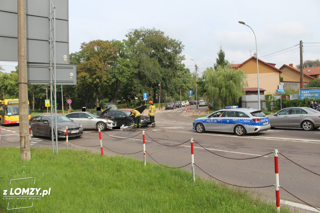 Zderzenie na Alei Legionów [FOTO]
