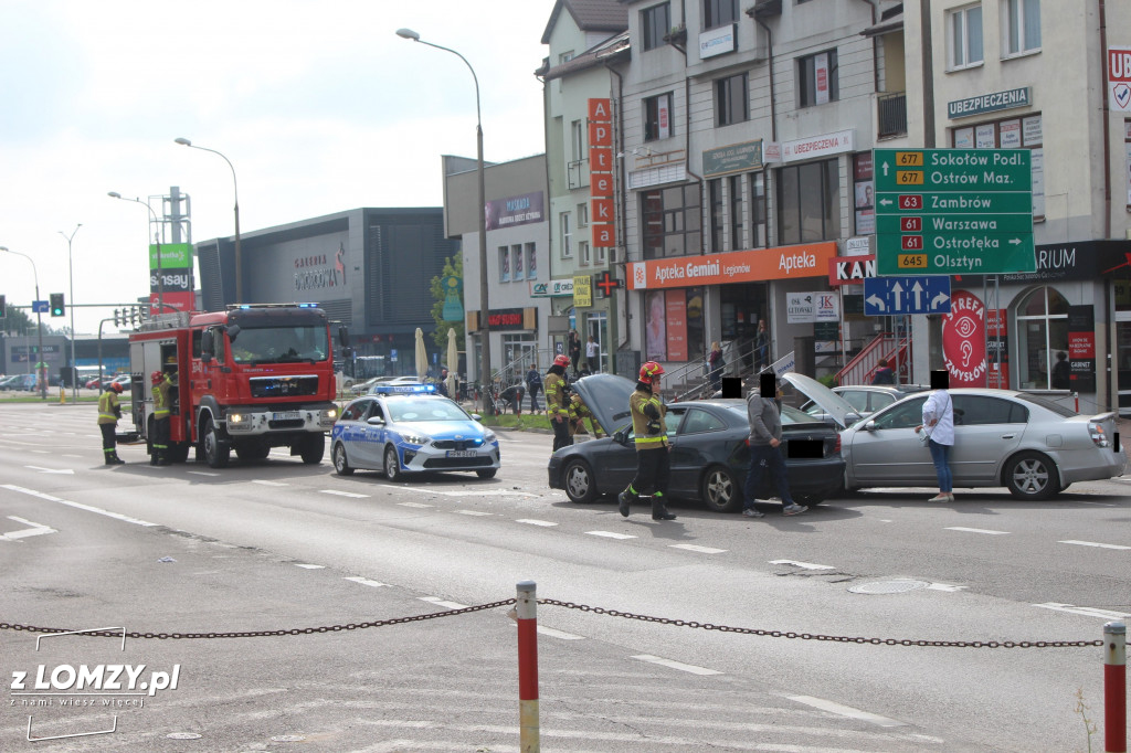 Zderzenie na Alei Legionów [FOTO]