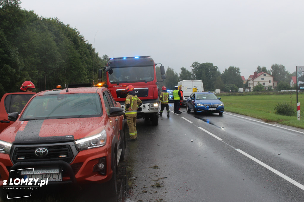 Troje dzieci w szpitalu po wypadku w Janowie [FOTO]