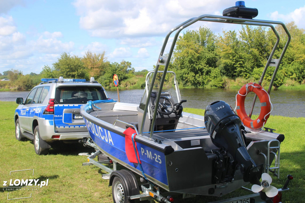 Nowa łódź łomżyńskich policjantów za 85 tysięcy [FOTO]