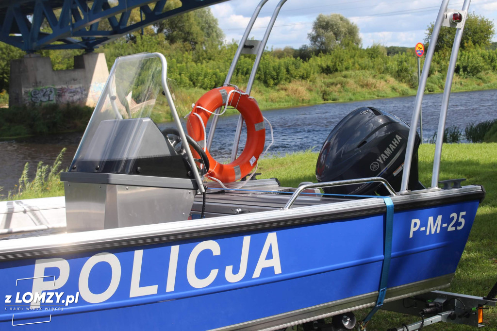 Nowa łódź łomżyńskich policjantów za 85 tysięcy [FOTO]