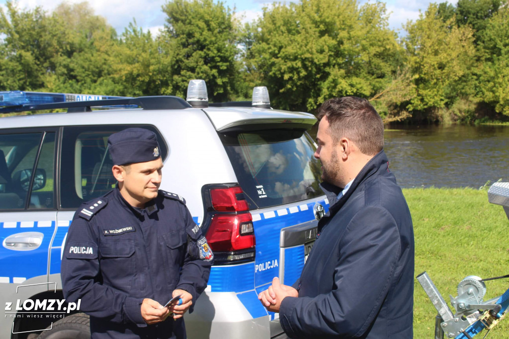 Nowa łódź łomżyńskich policjantów za 85 tysięcy [FOTO]