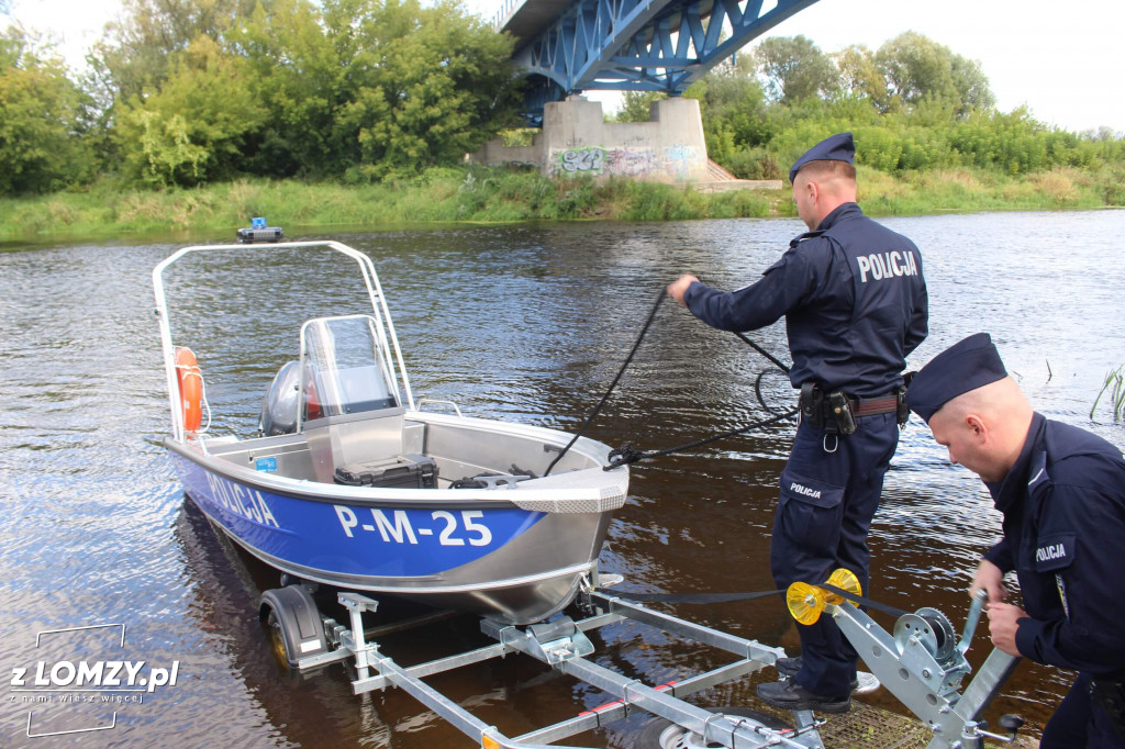 Nowa łódź łomżyńskich policjantów za 85 tysięcy [FOTO]