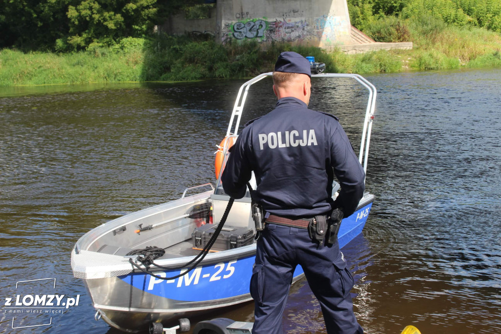 Nowa łódź łomżyńskich policjantów za 85 tysięcy [FOTO]