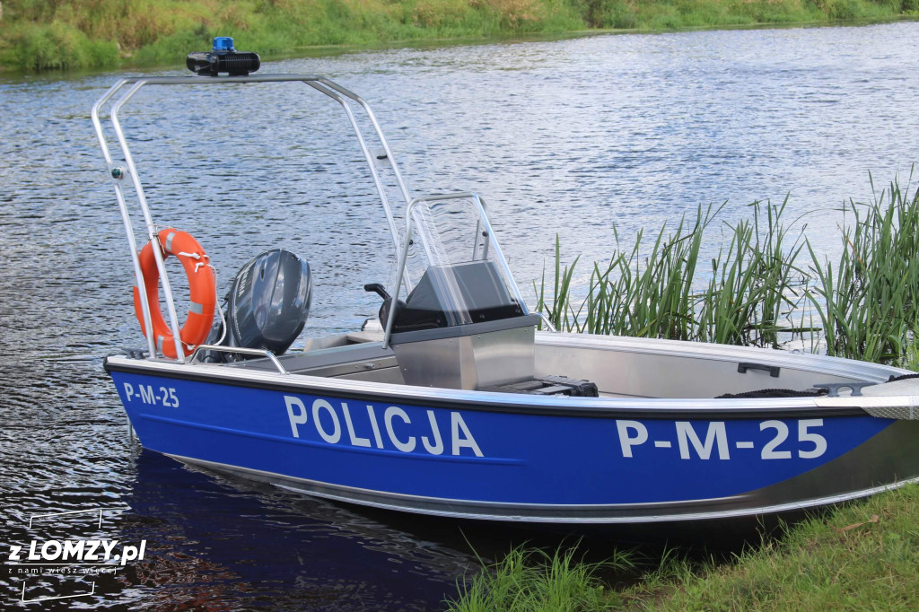 Nowa łódź łomżyńskich policjantów za 85 tysięcy [FOTO]