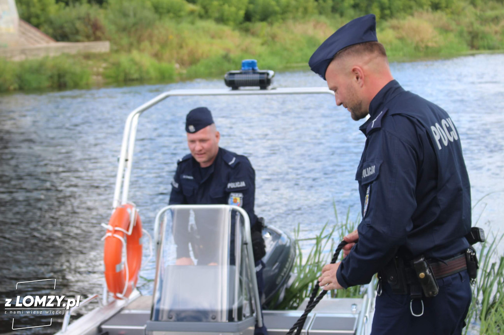 Nowa łódź łomżyńskich policjantów za 85 tysięcy [FOTO]