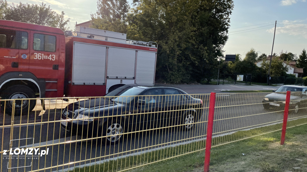 Plama oleju na Szosie Zambrowskiej. Uwaga na utrudnienia w ruchu [FOTO]