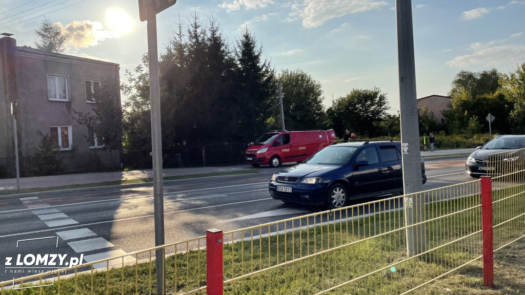 Plama oleju na Szosie Zambrowskiej. Uwaga na utrudnienia w ruchu [FOTO]