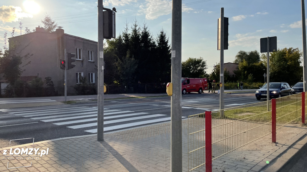 Plama oleju na Szosie Zambrowskiej. Uwaga na utrudnienia w ruchu [FOTO]