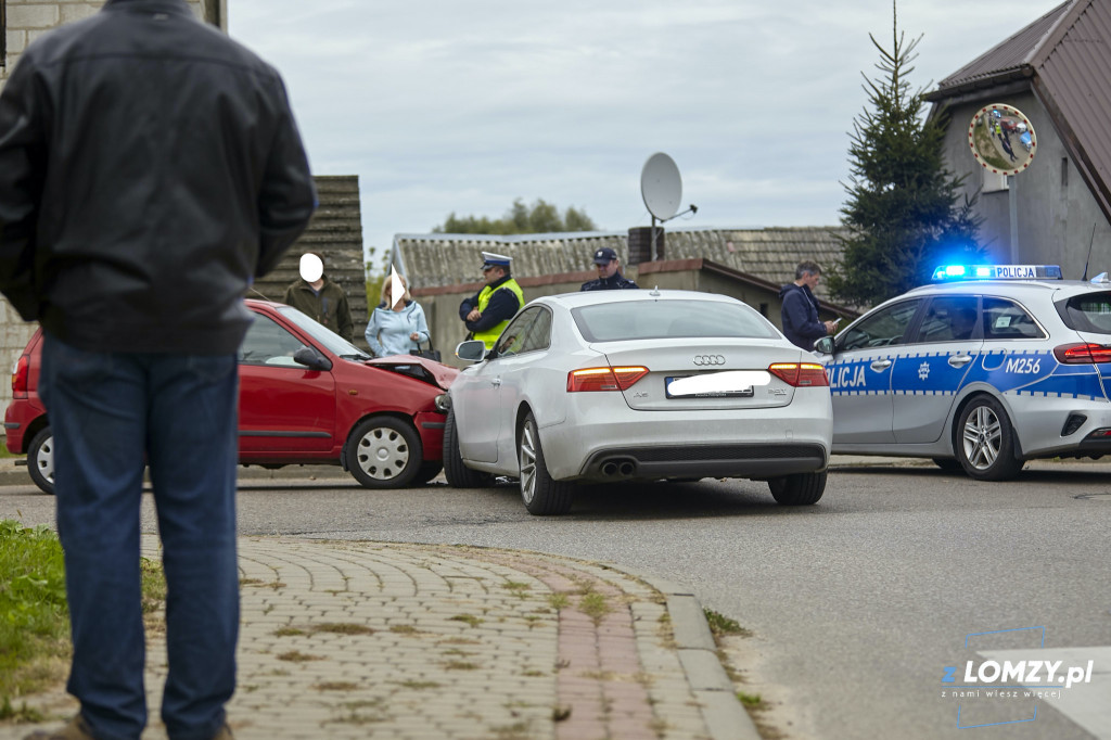 Wypadek na skrzyżowaniu Zdrojowej i Kierzkowej