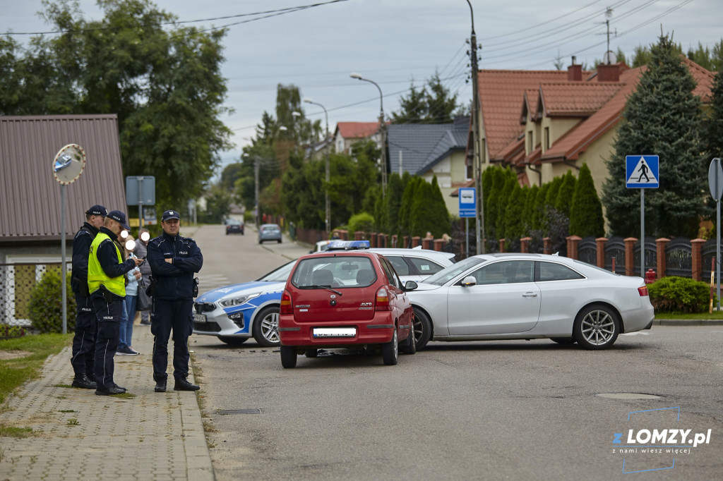 Wypadek na skrzyżowaniu Zdrojowej i Kierzkowej