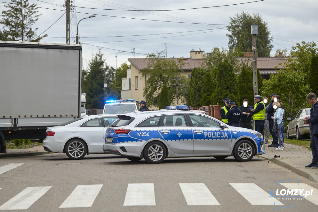 Wypadek na skrzyżowaniu Zdrojowej i Kierzkowej