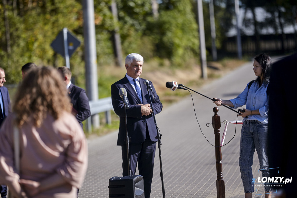 Otwarcie nowych dróg w Jednaczewie