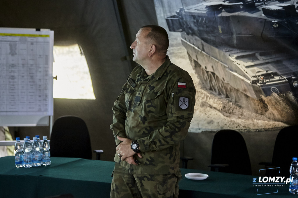 Ćwiczenia 18 Dywizji Zmechanizowanej w Nowogrodzie