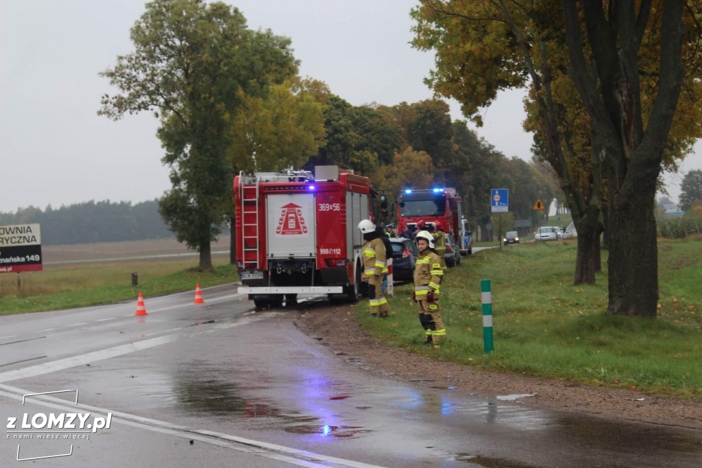 Kolizja przed Podgórzem. Ruch odbywa się wahadłowo [FOTO]