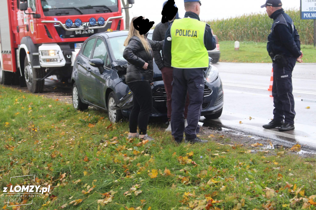 Kolizja przed Podgórzem. Ruch odbywa się wahadłowo [FOTO]