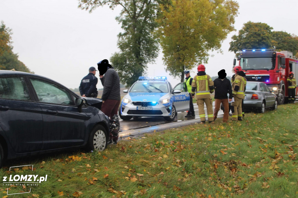 Kolizja przed Podgórzem. Ruch odbywa się wahadłowo [FOTO]