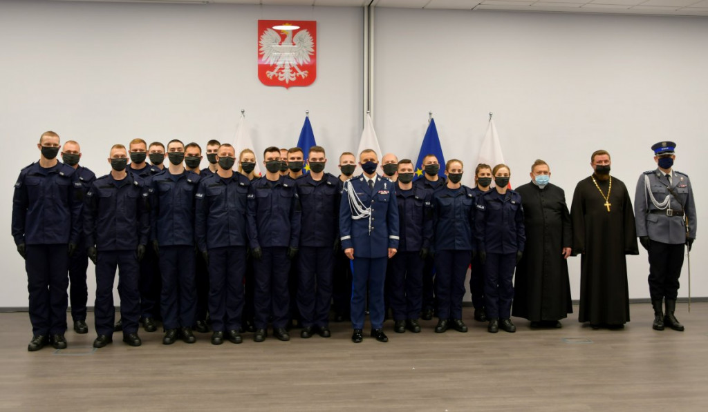 Nowi policjanci w garnizonie podlaskim
