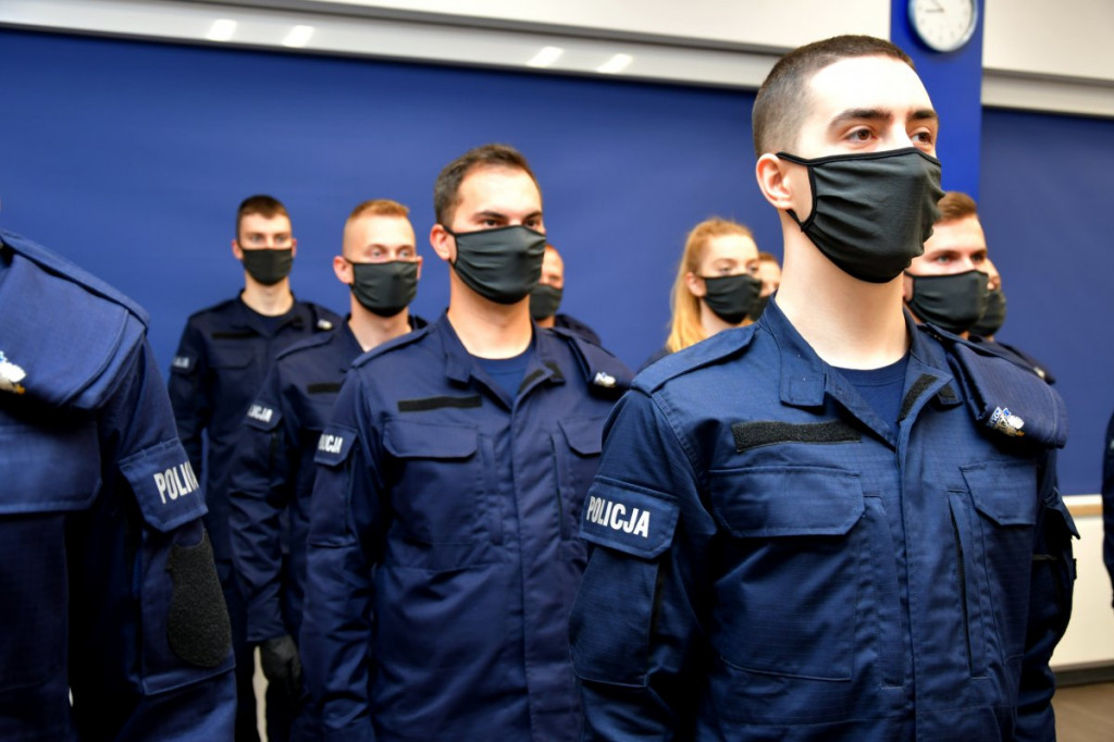 Nowi policjanci w garnizonie podlaskim