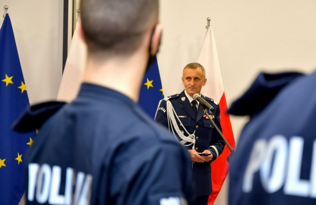 Nowi policjanci w garnizonie podlaskim
